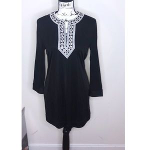 EUC Tory Burch Black Tunic